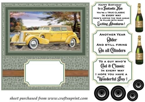 Classic car card front (new) 2