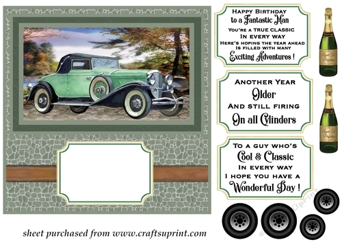 Classic car card front (new) 3