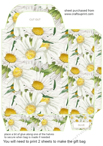 Floral gift bag 6