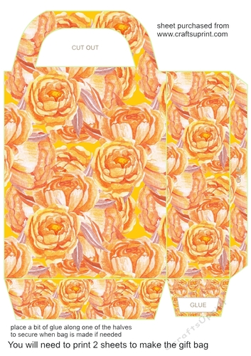 Floral gift bag 7