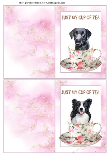 2 Just my cup of tea notelets 7