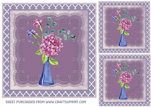 3 Hydrangea card front/toppers 4