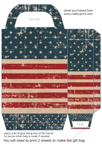 4th of July gift bag 1