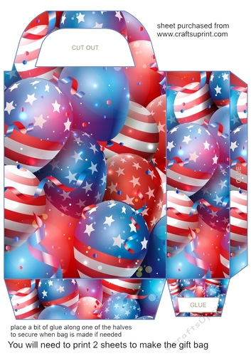 4th of July gift bag 2