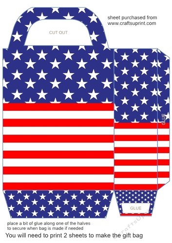 4th of July gift bag 3