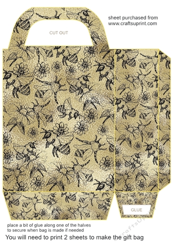 All about the bees gift bag 2