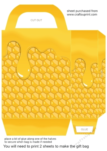 All about the bees gift bag 4