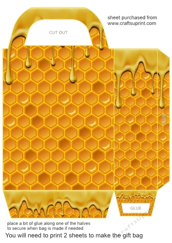 All about the bees gift bag 5