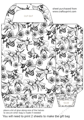 All about the bees gift bag 6