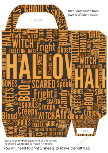 Halloween gift bag 1