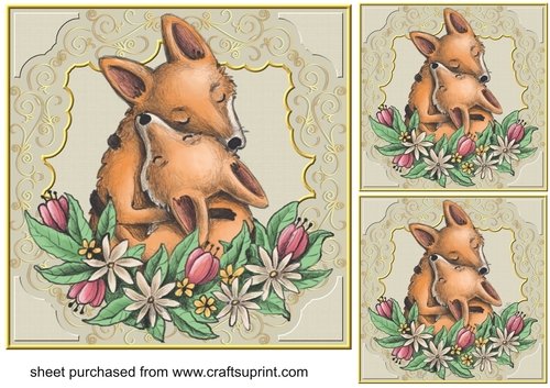 3 A Mothers Love card front/toppers 2