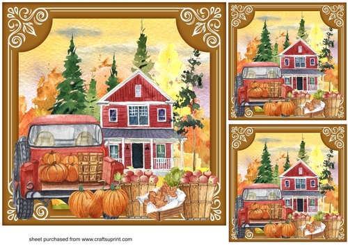 3 Getting ready for the Fall farmers market card front/toppers