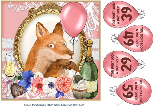 You dont look a day over Birthday card front 6