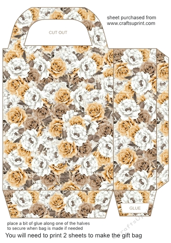 Chocolate and caramel gift bag 2