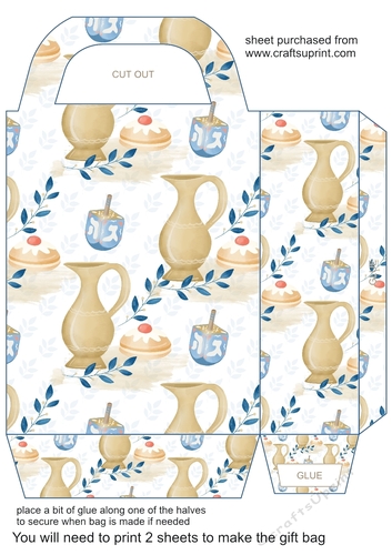 Hanukkah gift bag 4
