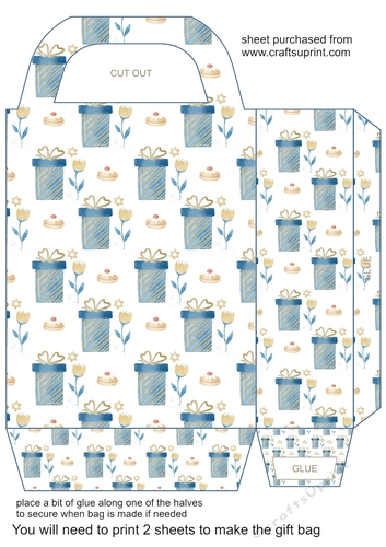 Hanukkah gift bag 7