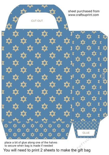 Hanukkah gift bag 9