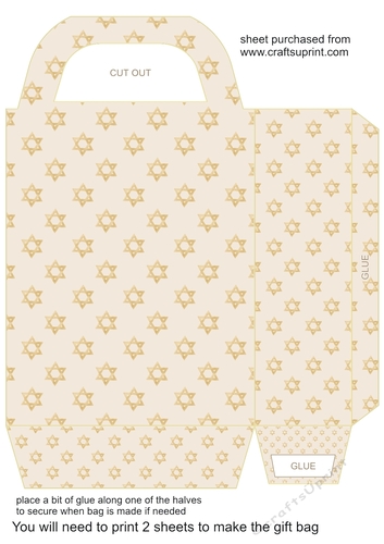 Hanukkah gift bag 10