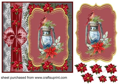 Red cardinal card front 2