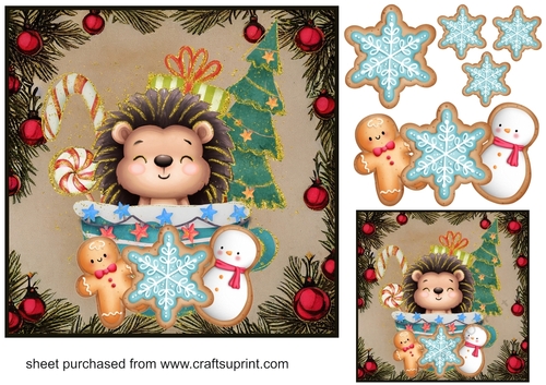 A cup of Christmas cheer card front 1