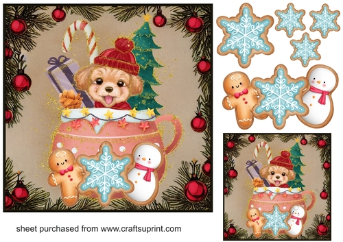 A cup of Christmas cheer card front 2