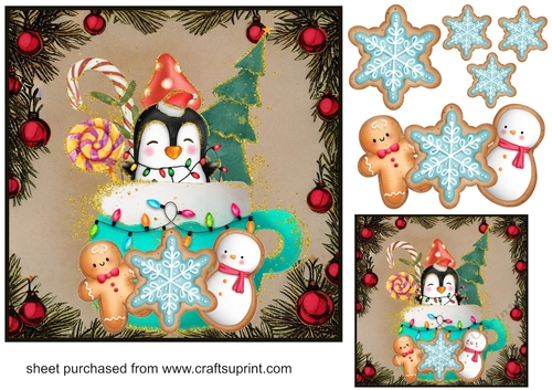A cup of Christmas cheer card front 4