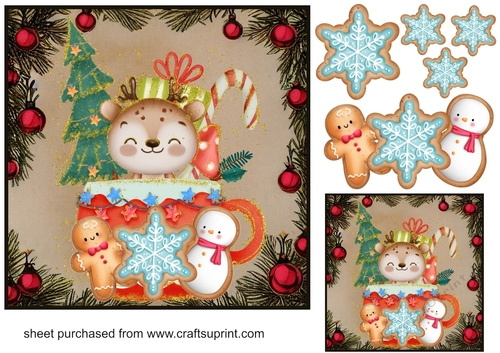A cup of Christmas cheer card front 9