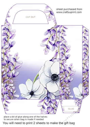 Wisteria gift bag 3