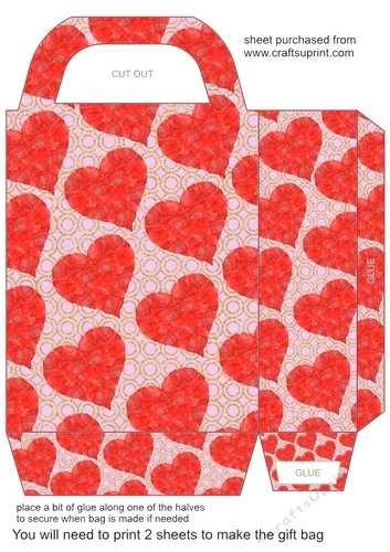 All about the hearts gift bag 1