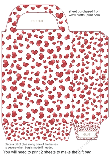 All about the hearts gift bag 2