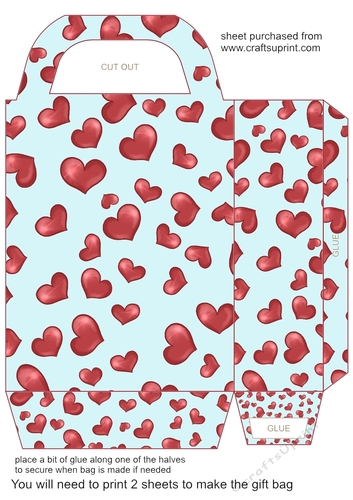 All about the hearts gift bag 3