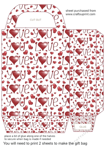 All about the hearts gift bag 6