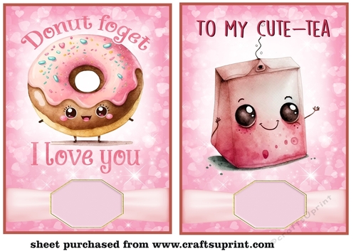 2 Punny Valentines day card fronts 2