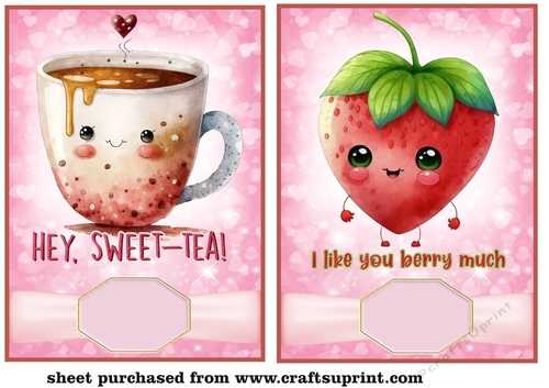 2 Punny Valentines day card fronts 3