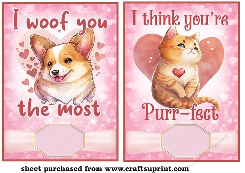 2 Punny Valentines day card fronts B