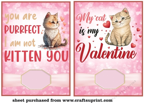 2 Punny Valentines day card fronts C