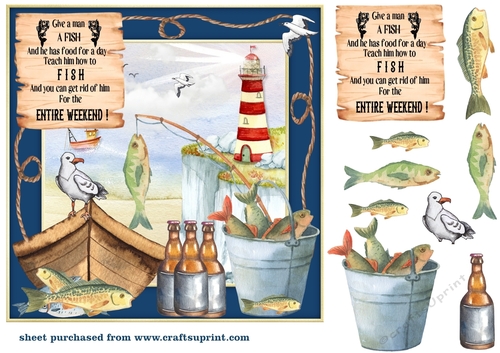 Give a man a fish card front