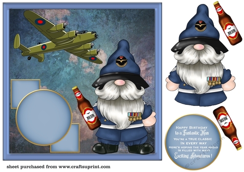 Air force card front 3
