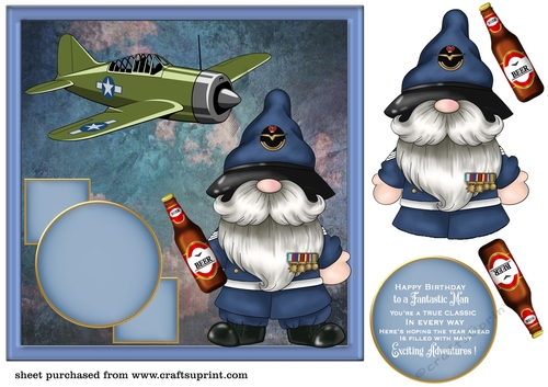 Air force card front 4