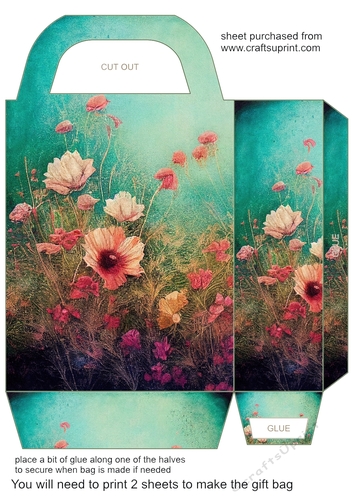 Floral gift bag(new) 1
