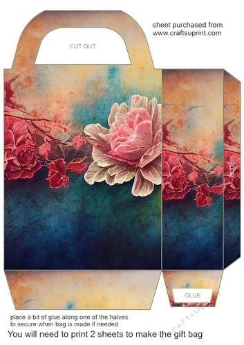 Floral gift bag(new) 2