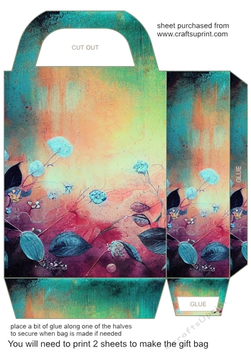 Floral gift bag(new) 6