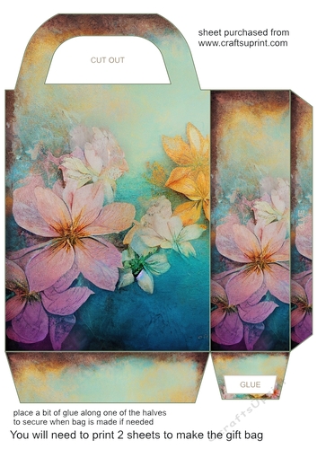 Floral gift bag(new) 7