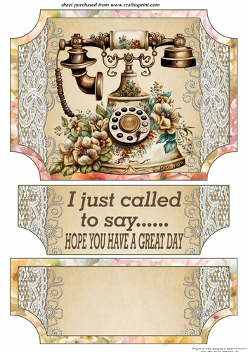 I just called to say .... easel topper and layered stopper 2