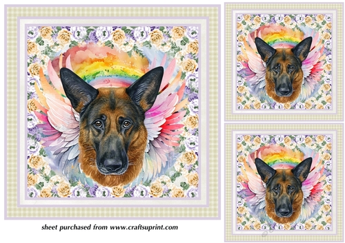 3 G S D  sympathy card fronts/toppers 1