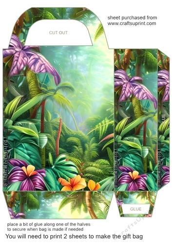 Jungle gift bag 1