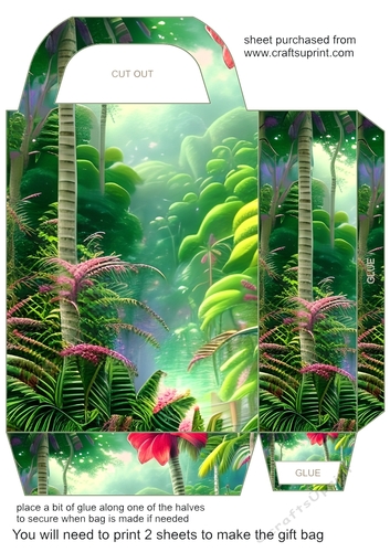 Jungle gift bag 3