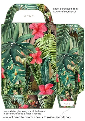 Jungle gift bag 5