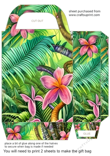 Jungle gift bag 6