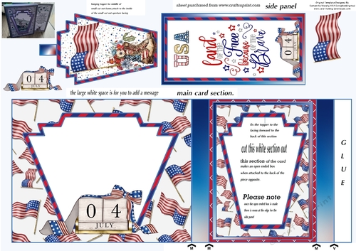 4th of July aperture card